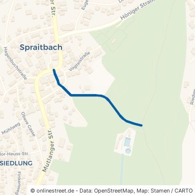 Hertighofer Straße Spraitbach 