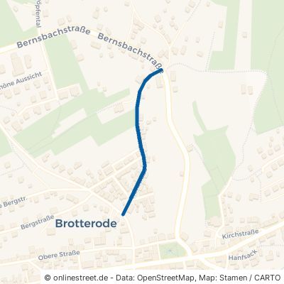 Höhstraße 98596 Brotterode-Trusetal Brotterode 