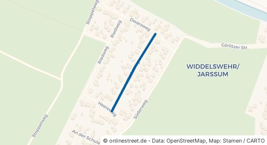 Middelweg Emden Widdelswehr/Jarßum 