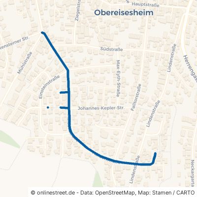 Häldenstraße Neckarsulm Obereisesheim 