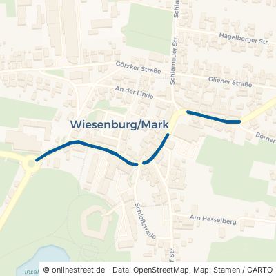 Friedrich-Ebert-Straße Wiesenburg Wiesenburg 
