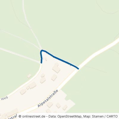 Neuenhausener Weg Wiehl Alpe 