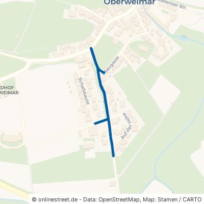 Hohlweg Weimar (Lahn) Oberweimar 