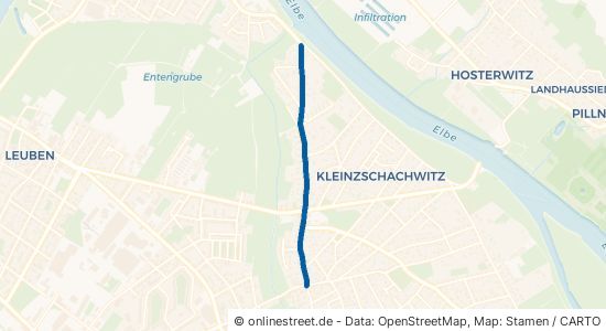 Meußlitzer Straße Dresden Kleinzschachwitz 