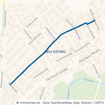 Estostraße Olching Neu-Esting 