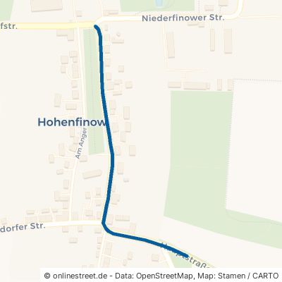 Hauptstraße Hohenfinow 