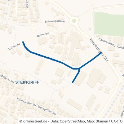 Carl-Poellath-Straße Schrobenhausen Steingriff 