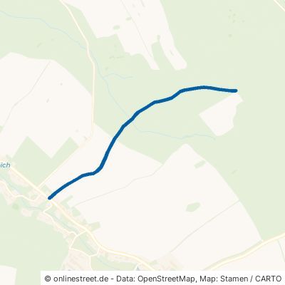 Walddörfel-Weg Altenberg Geising 