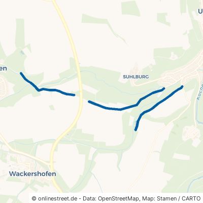 Reutweg Untermünkheim Obermünkheim 
