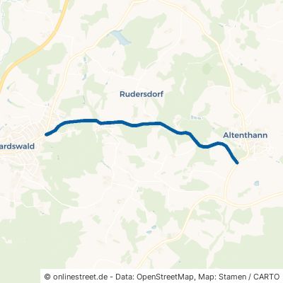 Altenthanner Straße Bernhardswald Adlmannstein 