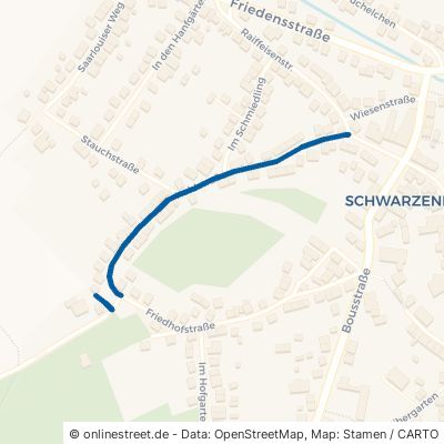 Hohlstraße Saarwellingen Schwarzenholz 