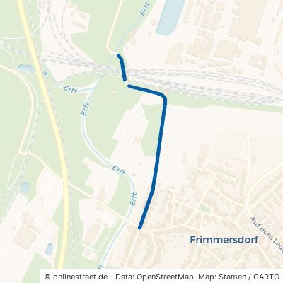 Gustorfer Straße Grevenbroich Frimmersdorf 