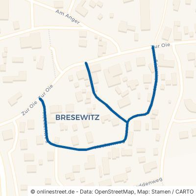 Heckenweg Pruchten Bresewitz 