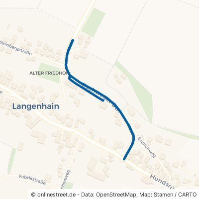 Eschweger Straße Wehretal Langenhain 