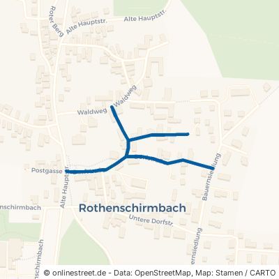 Dorfstraße Eisleben Rothenschirmbach 
