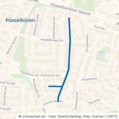 Dessauer Straße Ibbenbüren Püsselbüren 