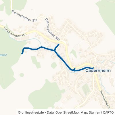 Wilhelm-Leuschner-Straße Lautertal Gadernheim 