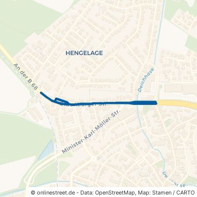 Oldenburger Straße Quakenbrück Hengelage 