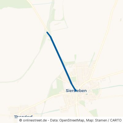 Zum Gleis-Dreieck Gerbstedt Siersleben 
