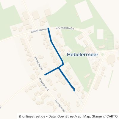 Hubertusstraße Twist Hebelermeer 