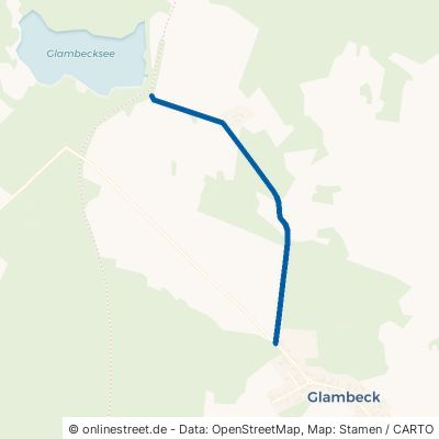 Viehtriftweg Löwenberger Land Glambeck 