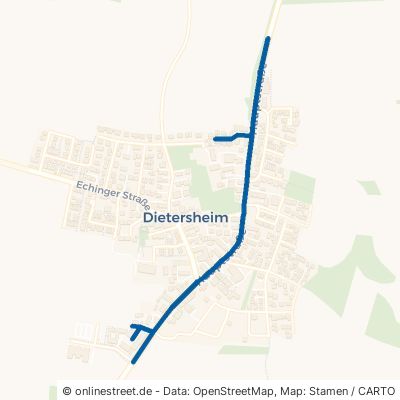 Hauptstraße Eching Dietersheim 