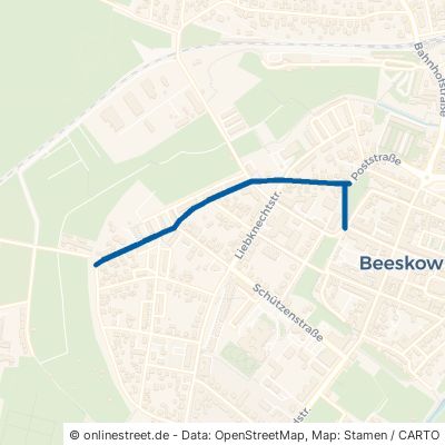 Luchstraße Beeskow 