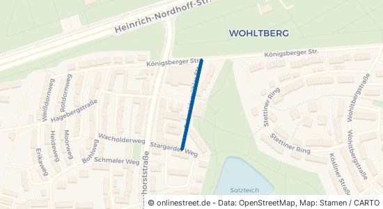 Schneidemühler Straße Wolfsburg Hageberg 