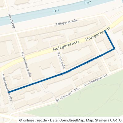 Sophienstraße Pforzheim Südstadt 