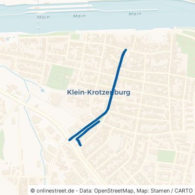 Kirchstraße Hainburg Klein-Krotzenburg 