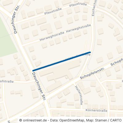 Hölderlinstraße Villingen-Schwenningen Schwenningen 