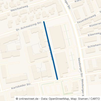 Erfurter Straße Augsburg Hammerschmiede 
