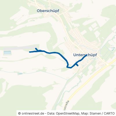 Römerstraße Boxberg Unterschüpf 
