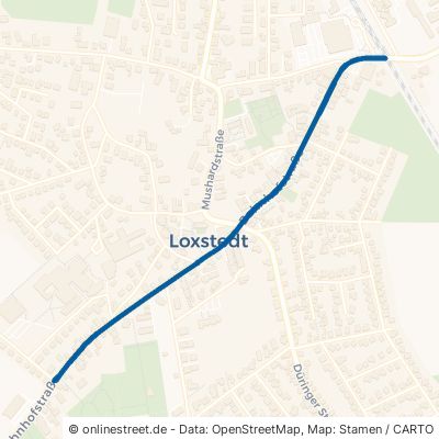 Bahnhofstraße Loxstedt 