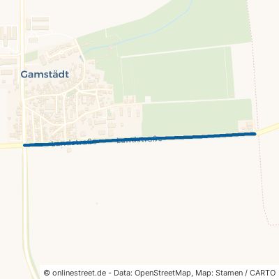Landstraße Nesse-Apfelstädt Gamstädt 