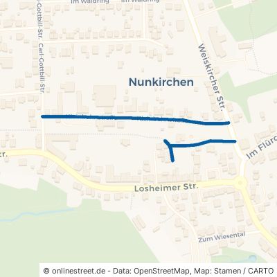 Kleinbahnstraße Wadern Nunkirchen 