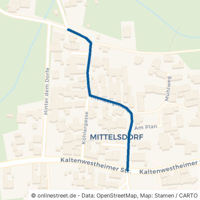 Altenbergstraße Kaltenwestheim Mittelsdorf 