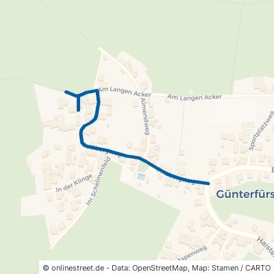 Geißbergweg Erbach Günterfürst 