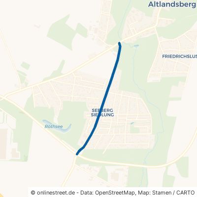 Neuenhagener Chaussee 15345 Altlandsberg Seeberg-Siedlung 