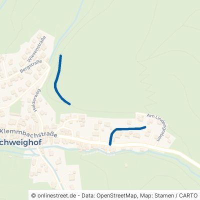 Eichbuckweg Badenweiler Schweighof 