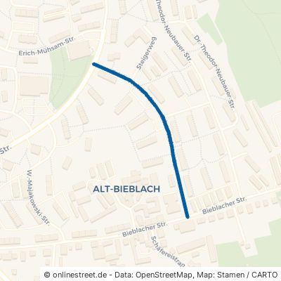 Erich-Weinert-Straße Gera Bieblach 