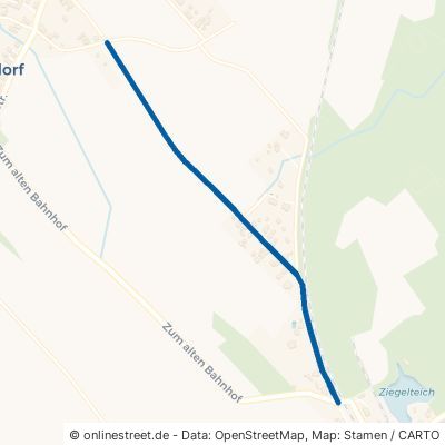 Ziegeleiweg Kamenz Cunnersdorf 