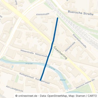 Schlagvorder Straße Osnabrück Innenstadt 