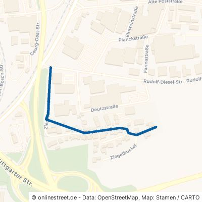 Ziegeleistraße Freudenstadt Wittlensweiler 