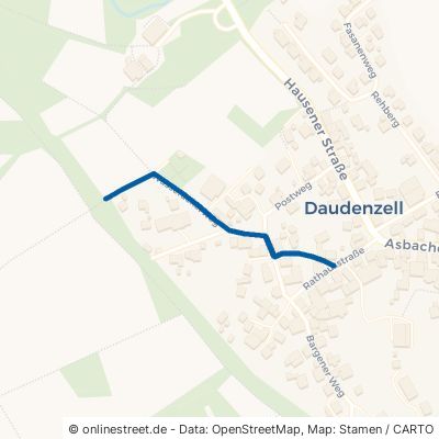 Wasseräckerweg Aglasterhausen Daudenzell 