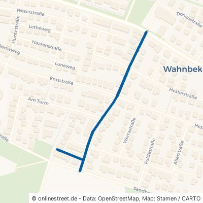 Elbestraße Rastede Wahnbek 