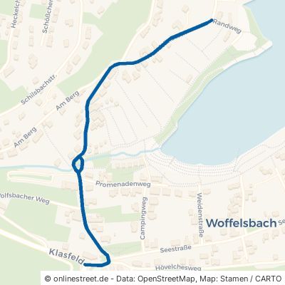 Wendelinusstraße Simmerath Woffelsbach 