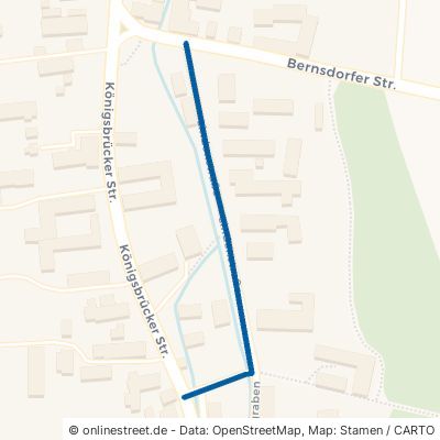 Lindenstraße Schwepnitz Grüngräbchen 