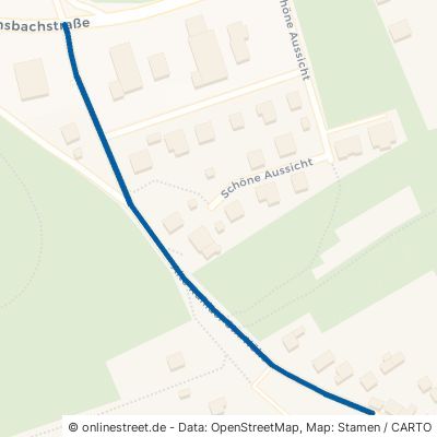 Alte Ruhlaer Straße-Höhe Kurort Brotterode 