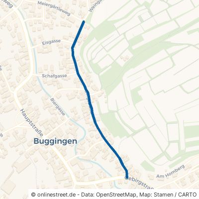 Bergstraße Buggingen 